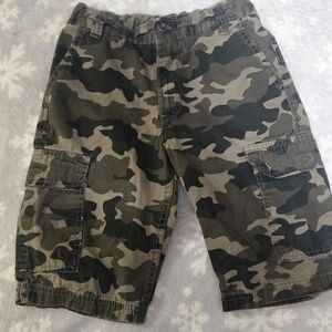 LEVI'S Boys Cargo Shorts 8 W61 CM Camouflage